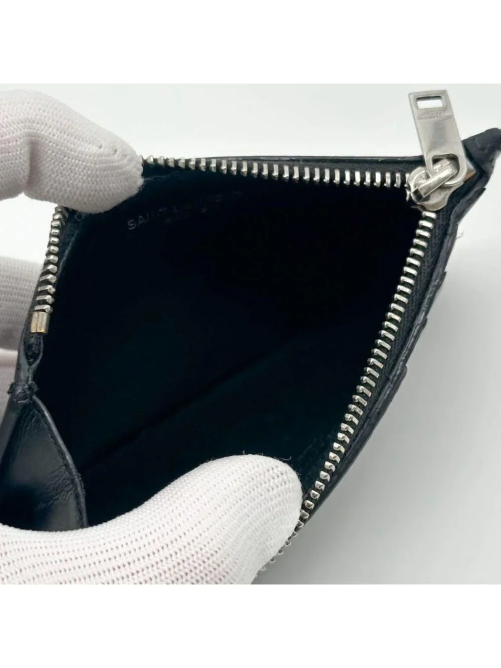 ★SOLD★ Saint Laurent Cassandra Fragment Case Coin Purse Card - Picture 6 of 10